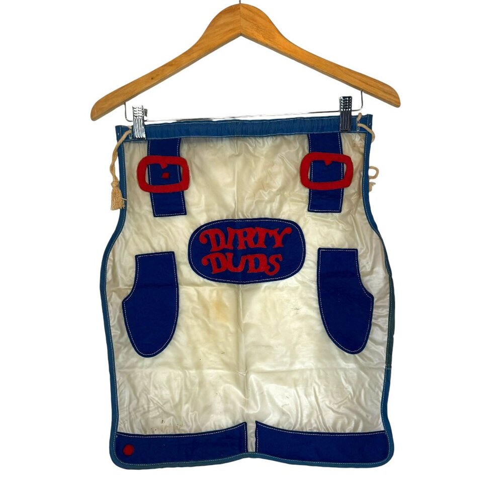 DIRTY DUDS - Original 1973 Vintage Travel Laundry Bag (18"x21")